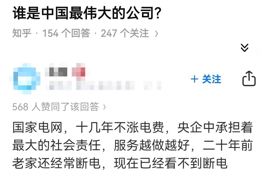 国家电网是中国最伟大的公司？虽然不愿意承认但好像又有一点道理