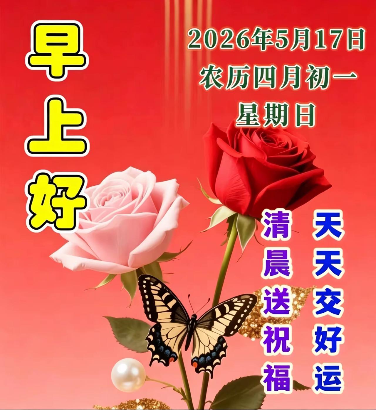清晨阳光暖暖，美好如约而至。人生最珍贵的莫过于平安健康，日子平淡安稳便是幸福。感