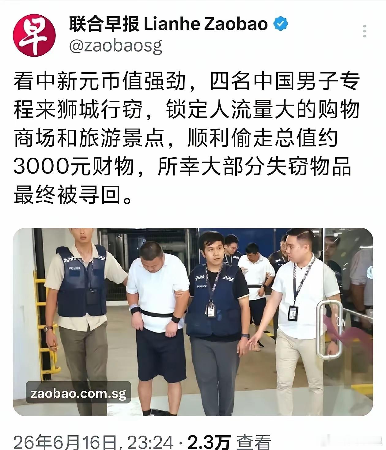 花几千元买机票，去偷你三千元的东西是吧？辛格坡太过着急抹黑东大，弄得自己像个笑话