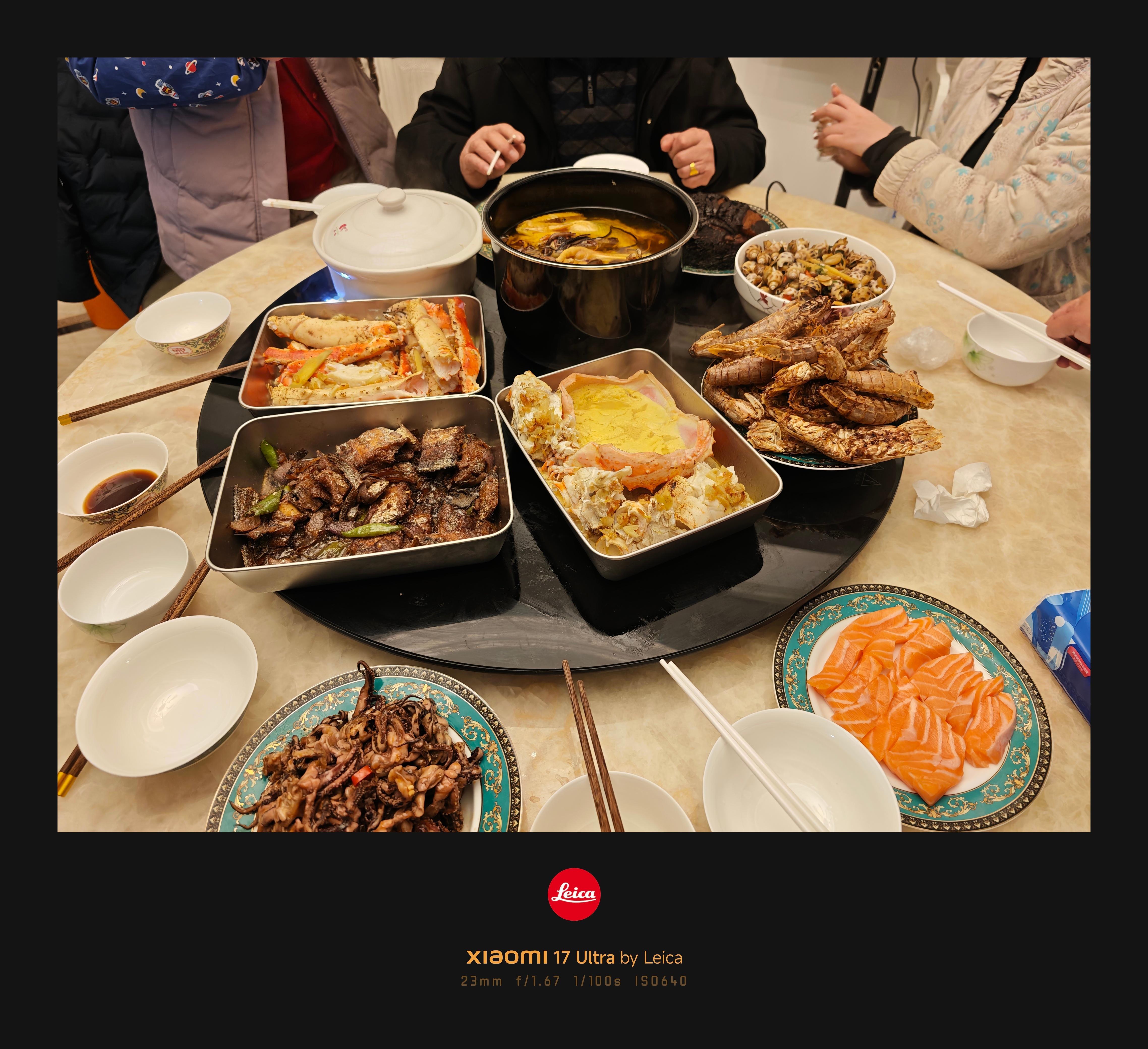 年夜饭我们家的嘌呤套餐评论分享下你的年夜饭吧