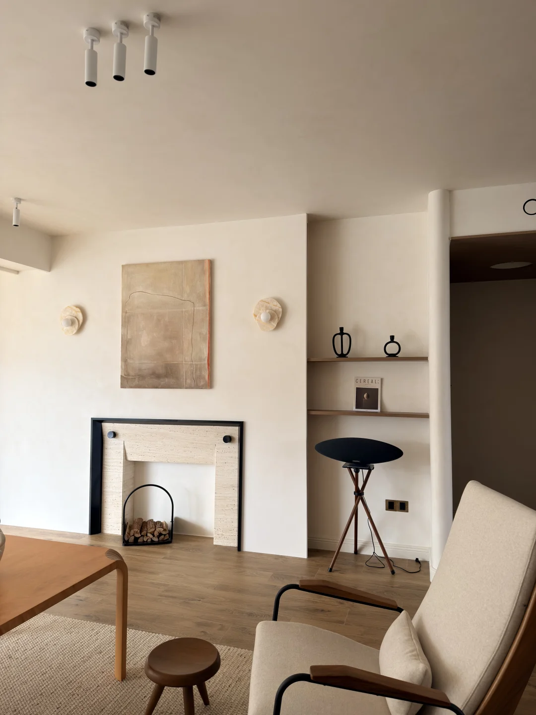 新年刚落地的家，原木北欧风 比效果图还美！