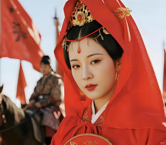 王昭君21岁时，丈夫刚去世，继子就冲进帐篷一把搂住她！王昭君瑟瑟发抖，给了他一巴