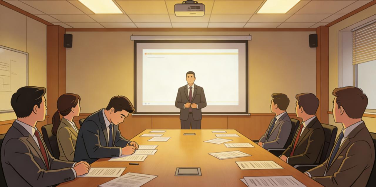 公司群里，领导发了一条通知：“下周方案提前到周三交，大家有问题吗？”消息发出三