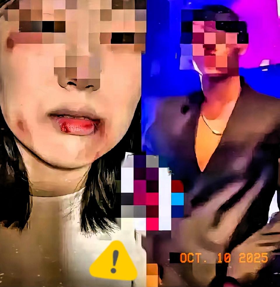 四位闺蜜在KTV庆生，一人点了个男模助兴，四人就一起享受了。​开始说好