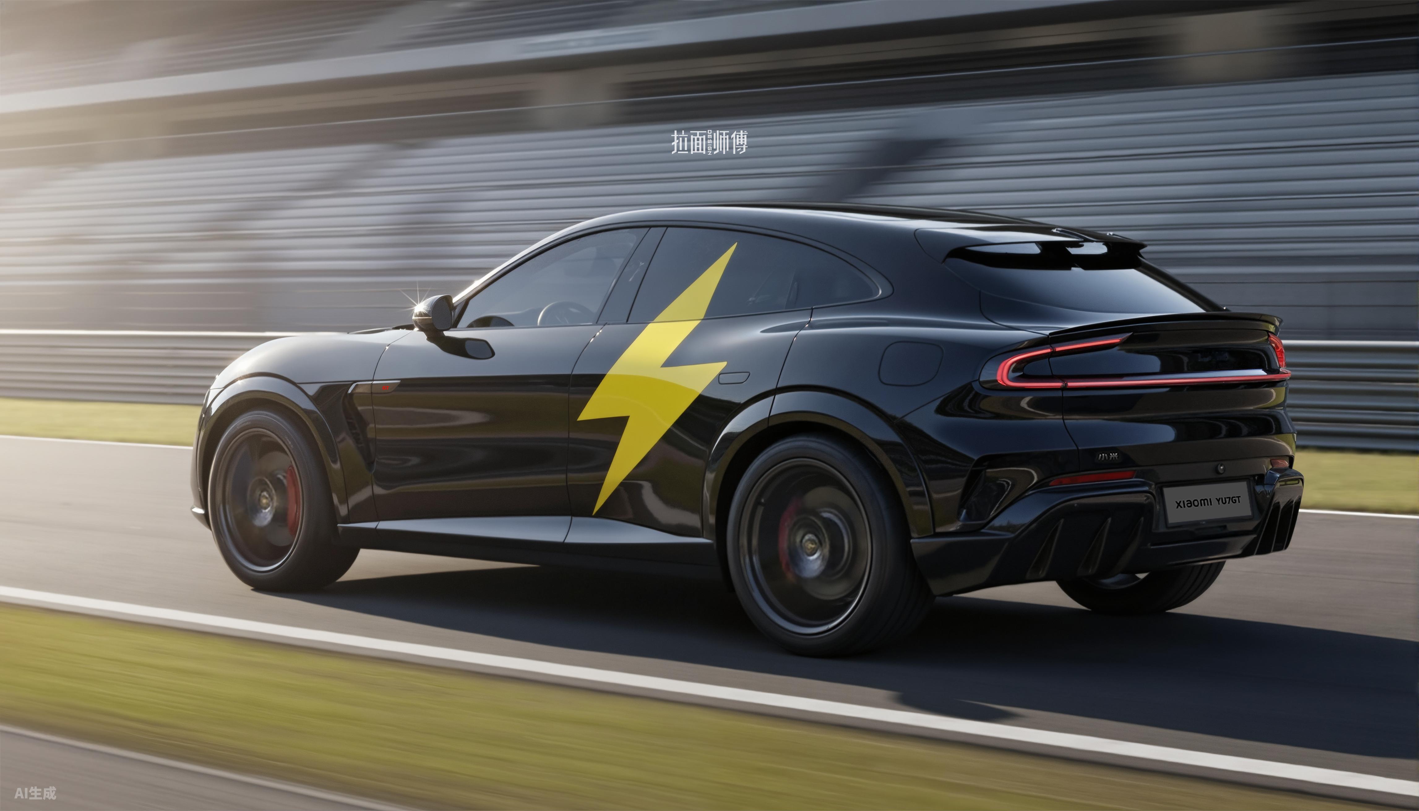 小米YU7GT公告亮相，渲染跟上，网友呼声很高的“传奇耐黑”，被使用在GT身上，