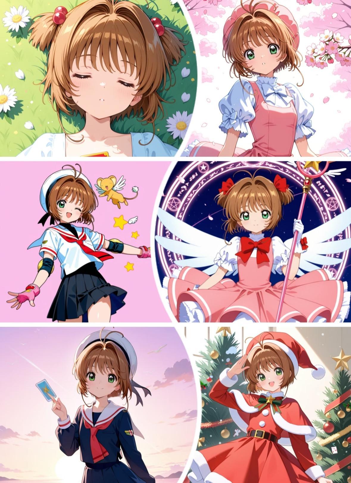 魔卡少女樱——木之本樱🌸萌神本神啦！日漫魔卡少女樱次元星火计划​​​