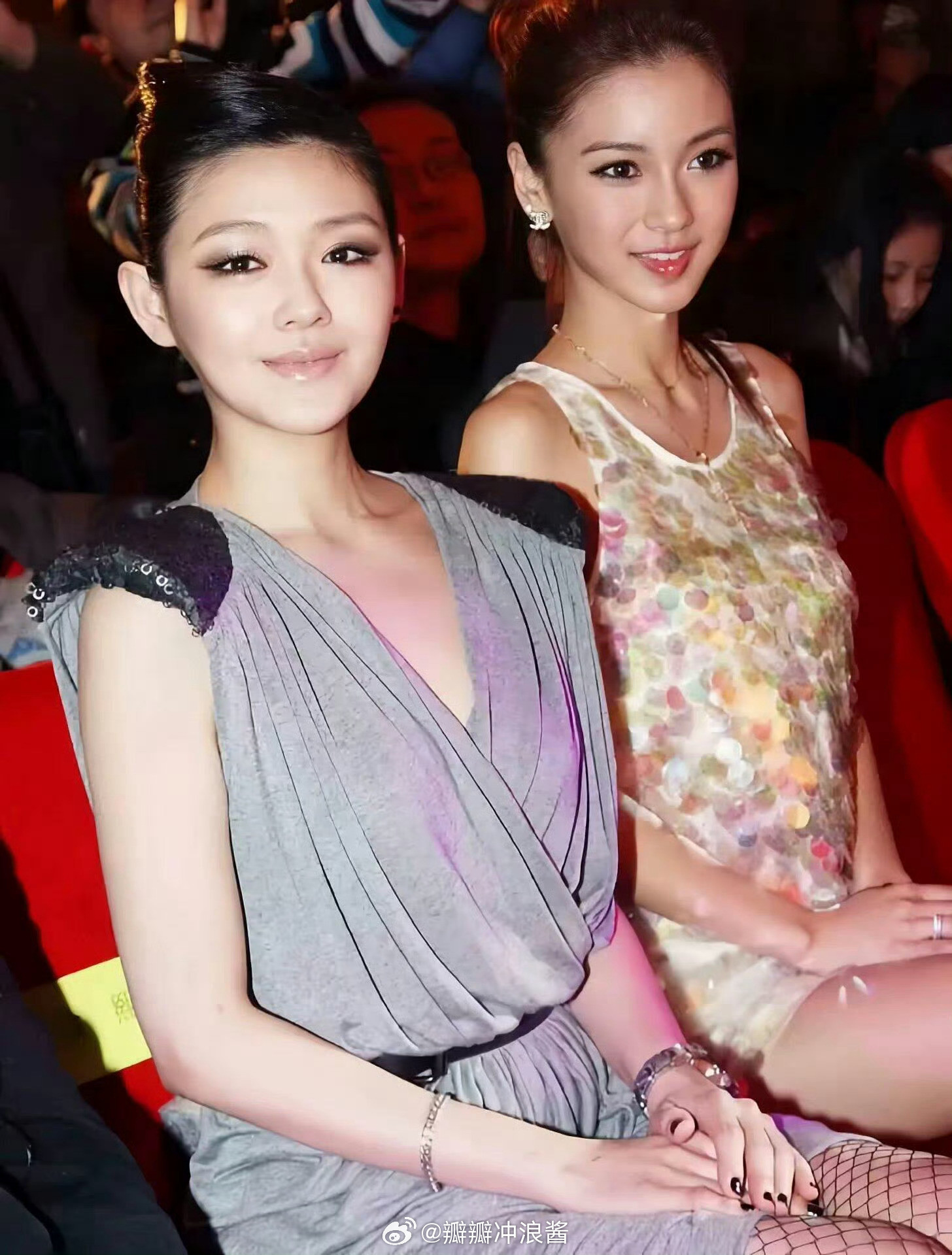 早期大S和Angelababy的同框，势均力敌的美​​​