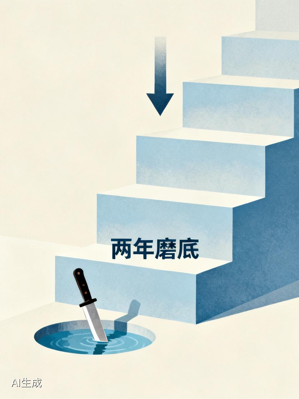 一只票从40楼跳进2块的水池子里，溅不起水花，倒是泡了整整两年。我盯这只票盯