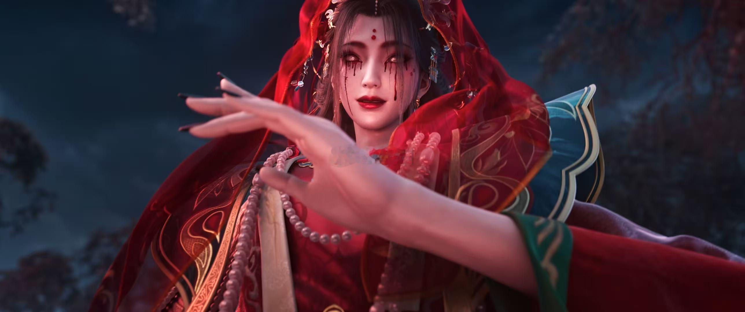 国漫有自己的鬼屋主理人了看完楚夫人这段，那种后怕感会持续很久。中式恐怖的魅力就