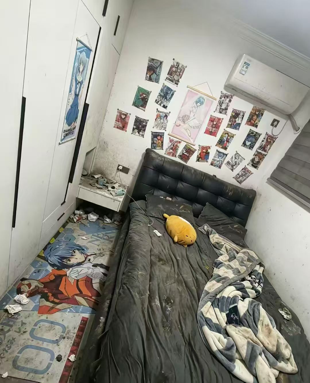 把家里收拾了一下，干净多了