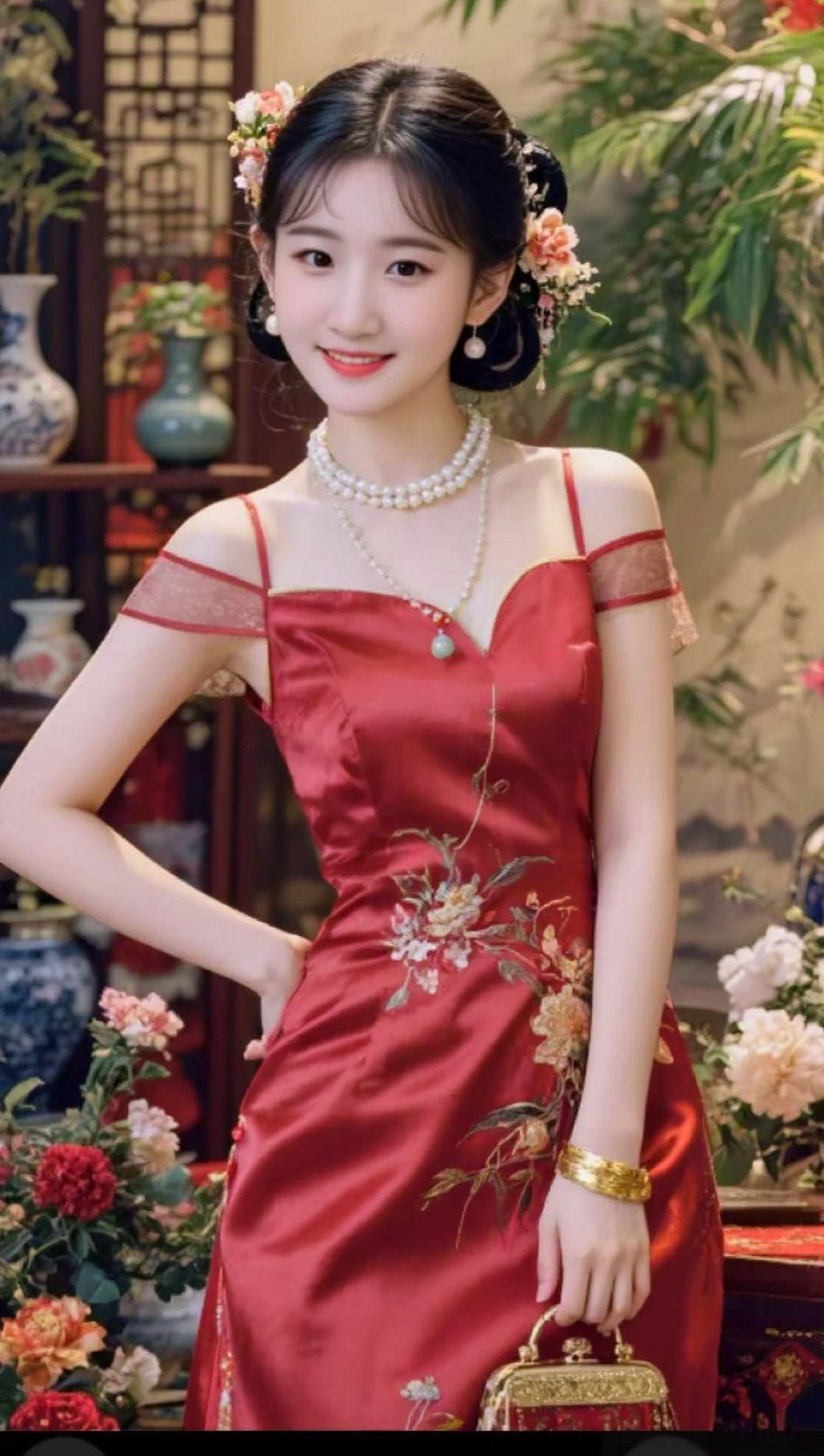 AI中式少女写真 随变ai随便玩