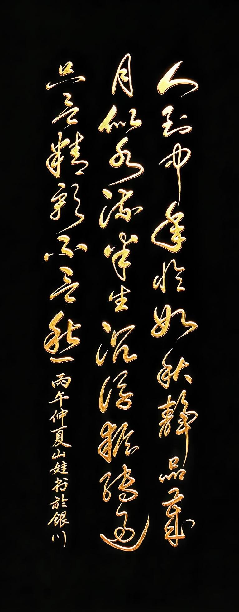 越品越上头！这幅草书写透成年人的心境！开篇一句“人到中年恰如秋，静品岁月似水流