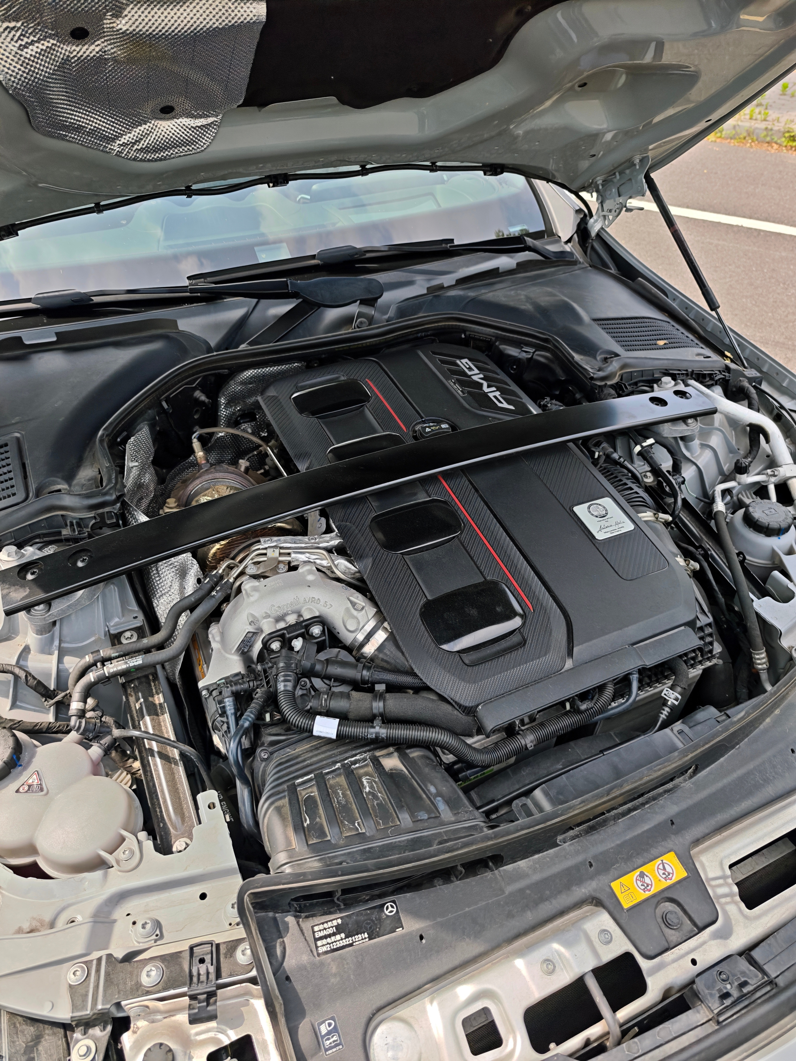 梅赛德斯-AMGC63SEPERFORMANCEF1特别版，这车名字
