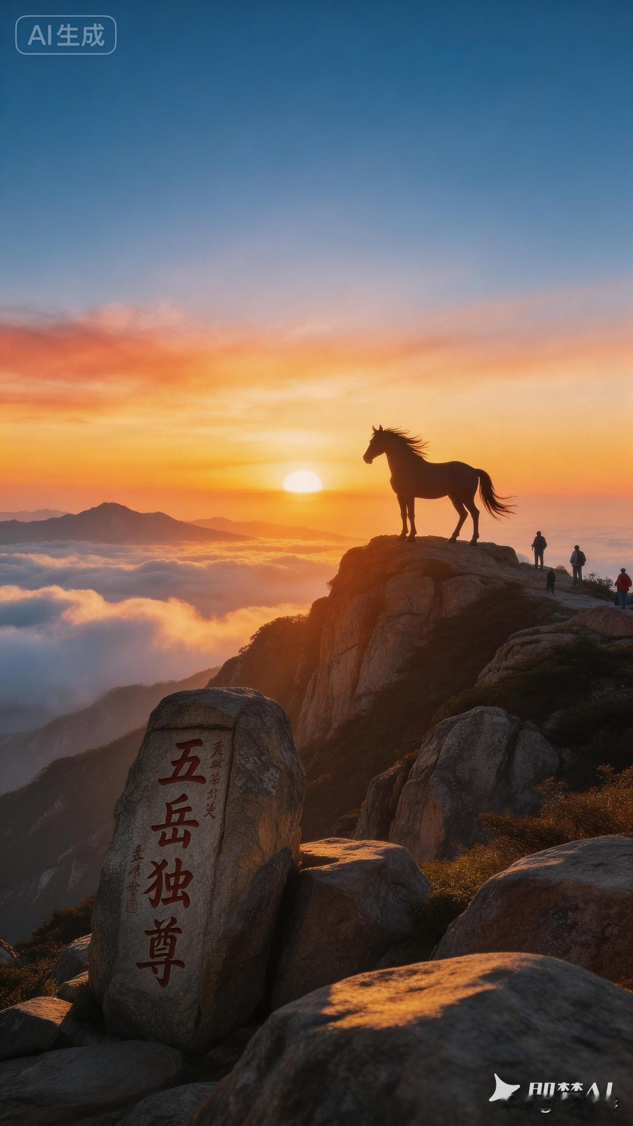 马年藏头·咏怀马蹄踏雪破寒烟，年丰物阜庆尧天。奋起龙鬃追晓月，