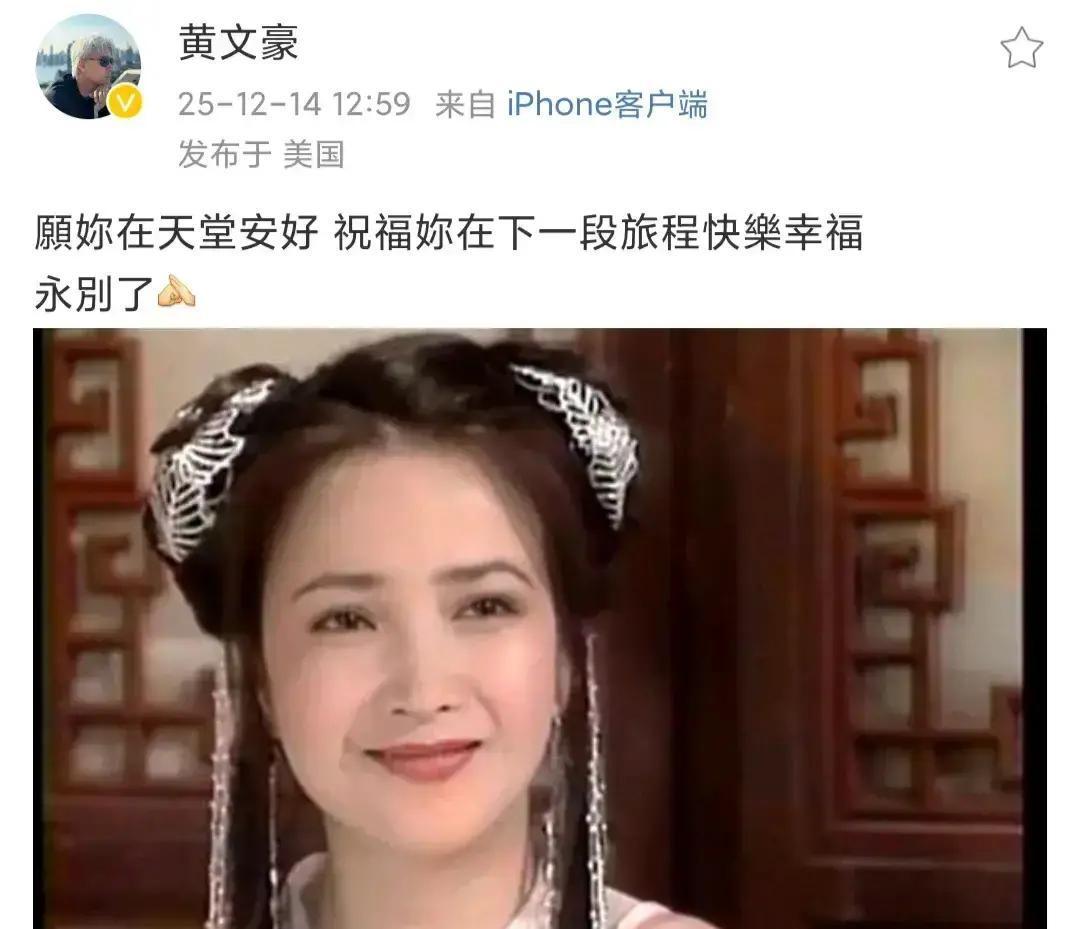 一个隐居美国三年的男人，突然为中国一位女演员的去世，发了条朋友圈。他是黄文