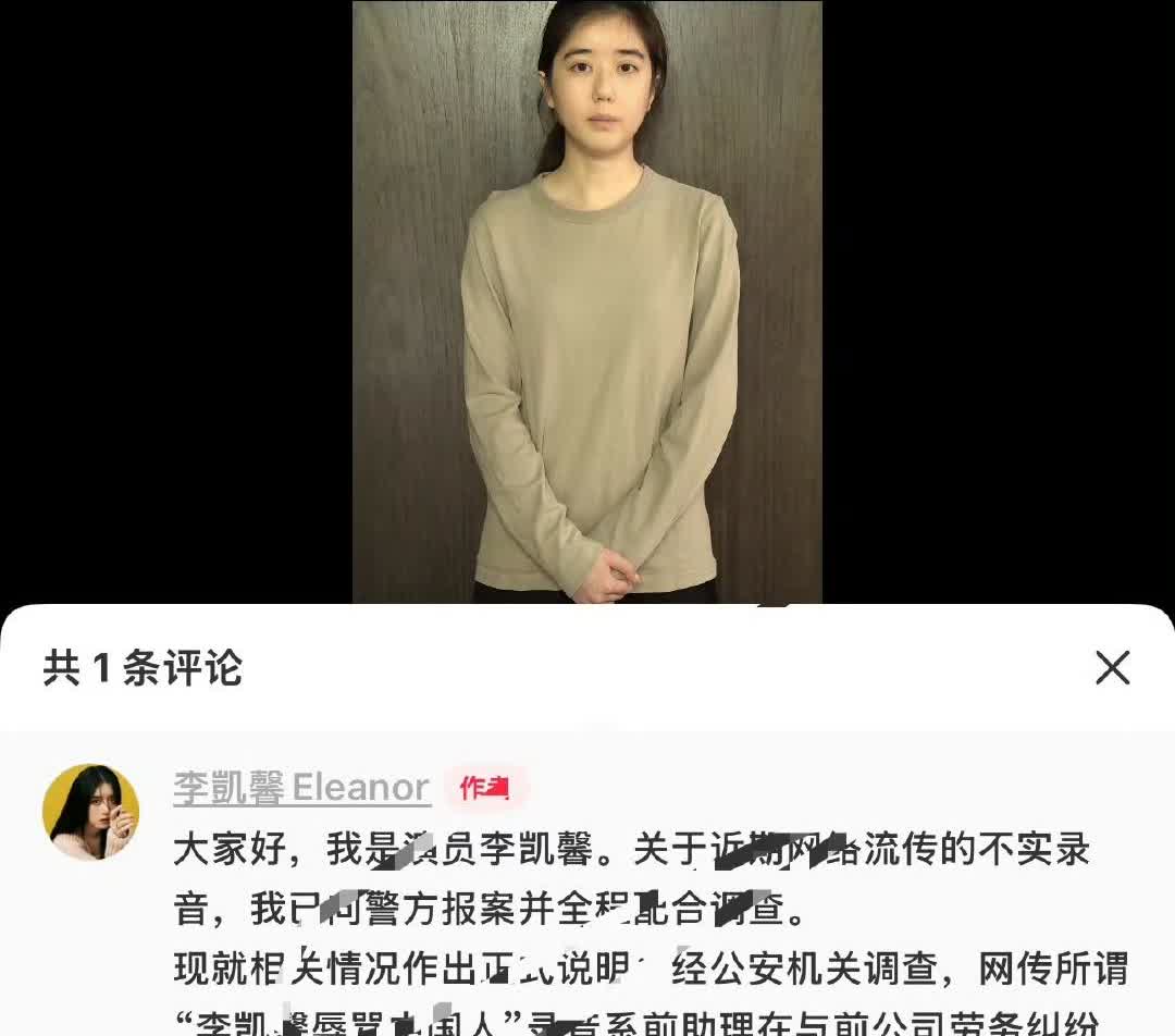 李凯馨最新后续来了前助理小胖终于承认了但是小胖发言却把一个人坑惨了，那个