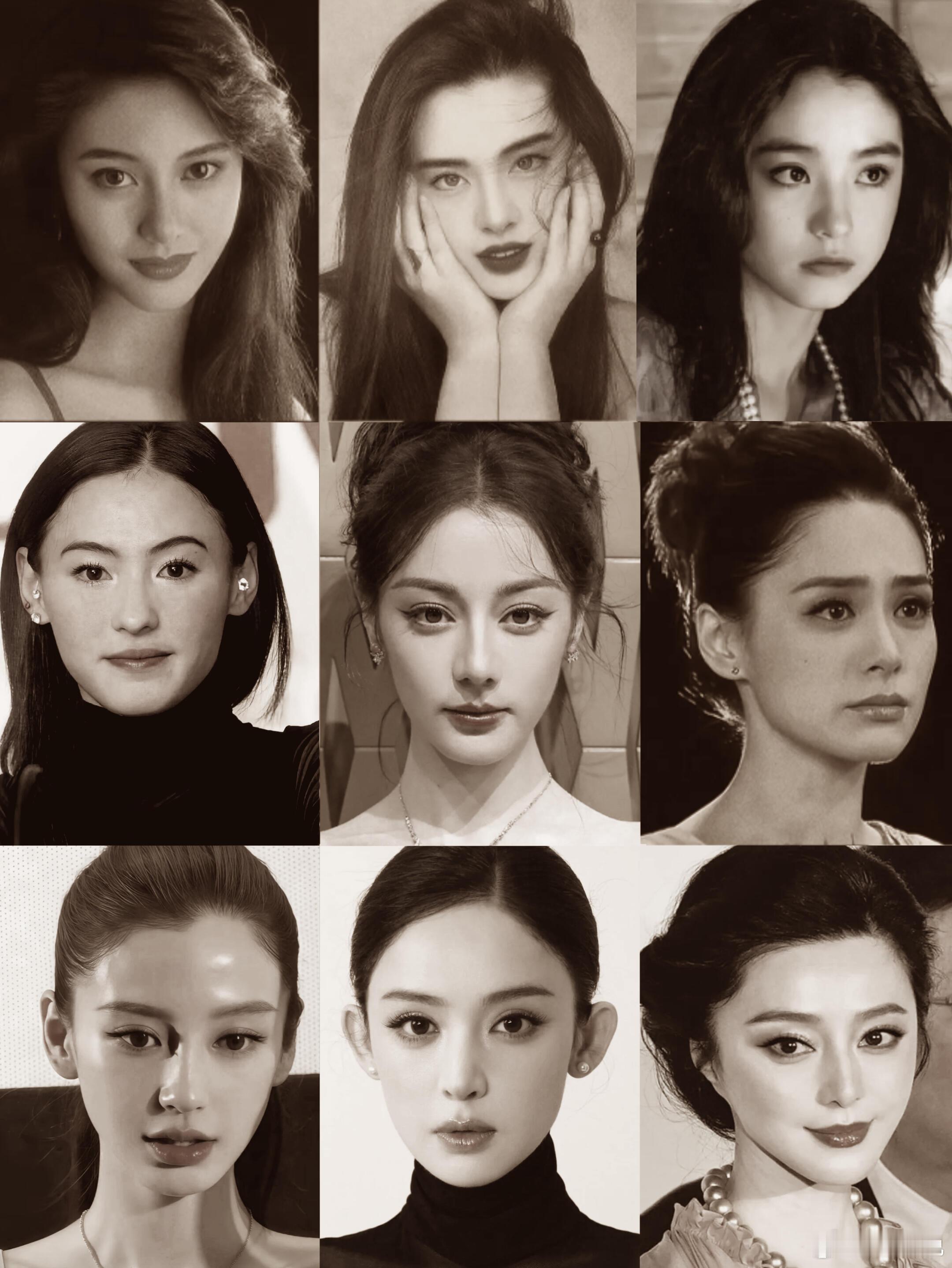 顶级浓颜和淡颜的冲击力