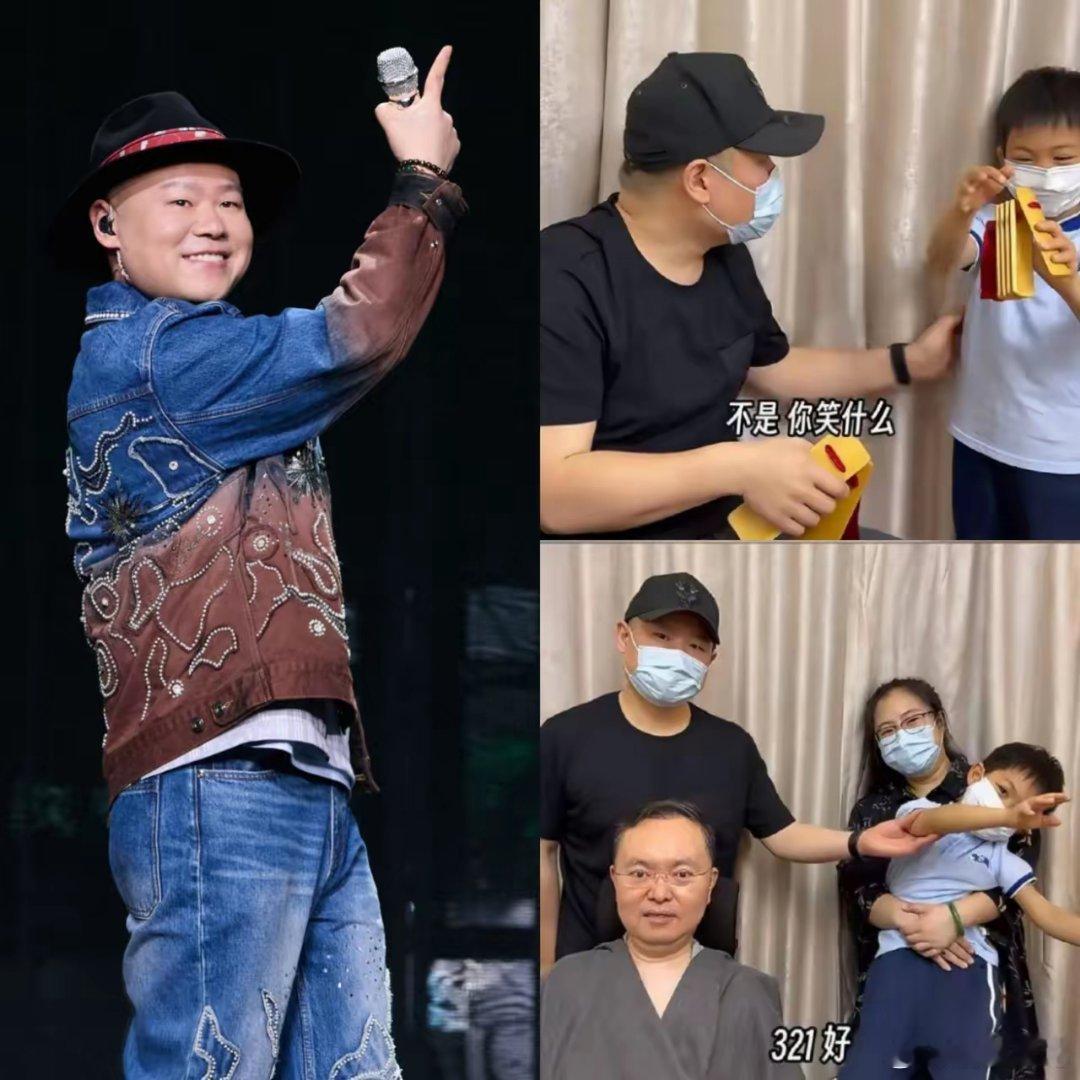果然人能红是有原因的不信你看岳云鹏他不仅去看望蔡磊，更没想到的是，他还送了蔡磊儿
