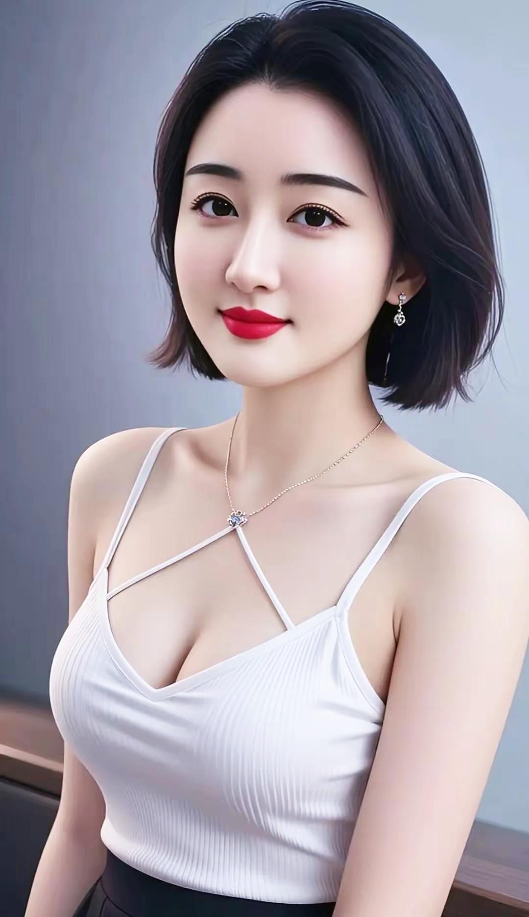 甜美可人的邻家女孩，温柔微笑，清新自然！🌸💕