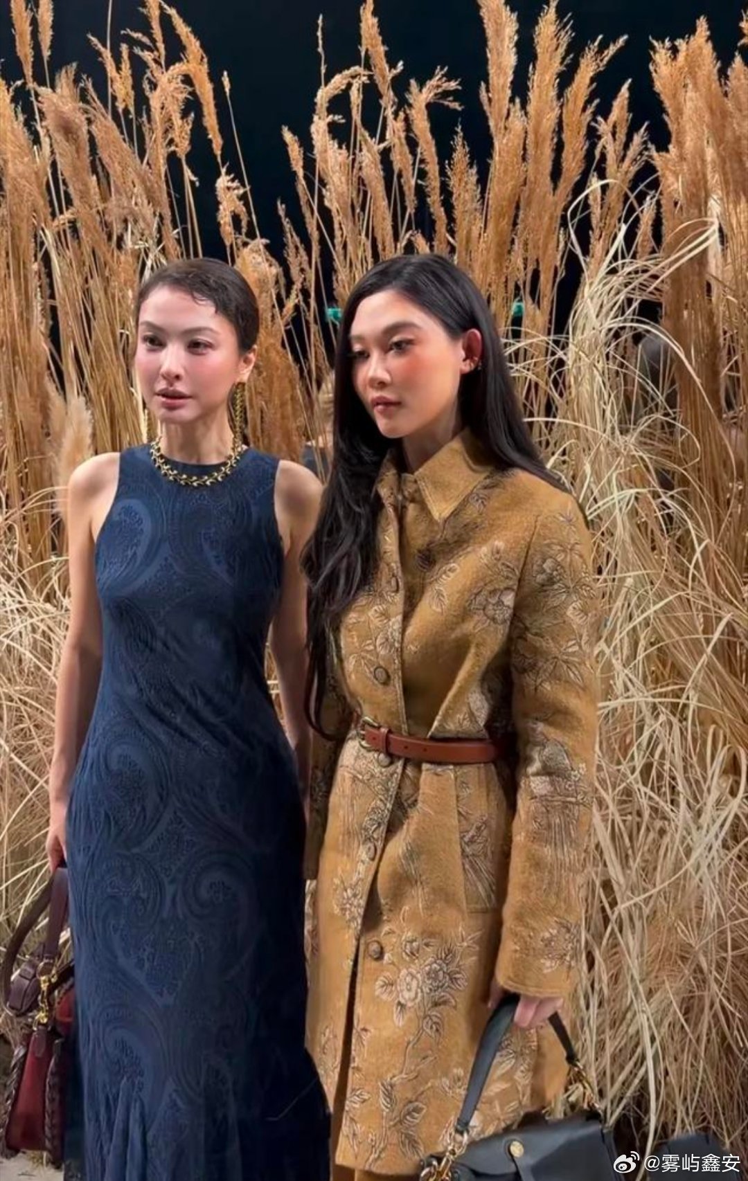 现在全网最意外的人就是吴昕了吧。不是因为裙子颜色抢眼，也不是因为单纯瘦了多少，而是她在米兰以短发出场