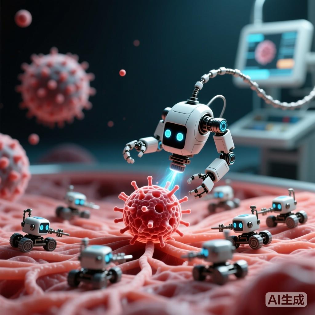 纳米机器人用于医学，那简直是人类的超级福音！想象一下，在微观世界里，这些小到纳米