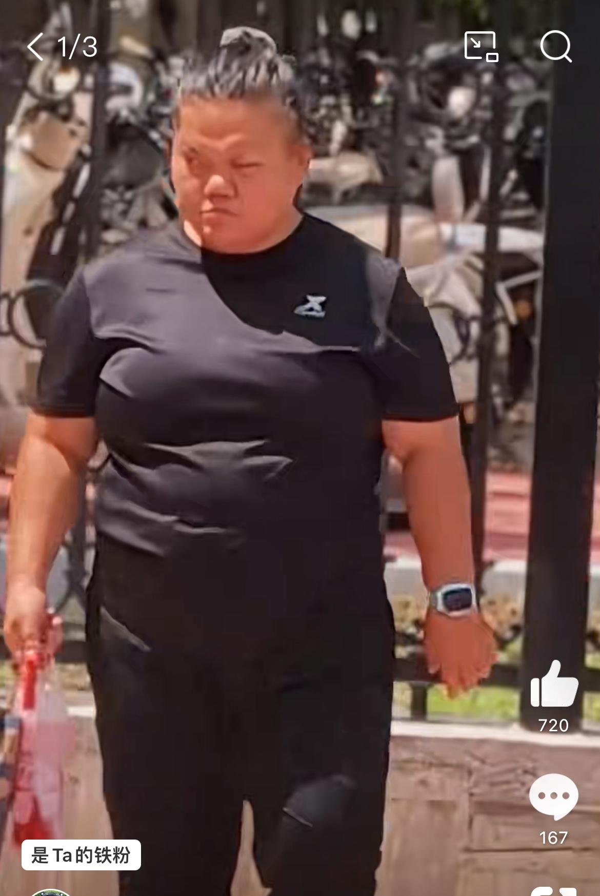 记住此微胖仙女，人送广西北海外卖杀手称号，蹲点北海艺术设计学院，学生见到的活阎王