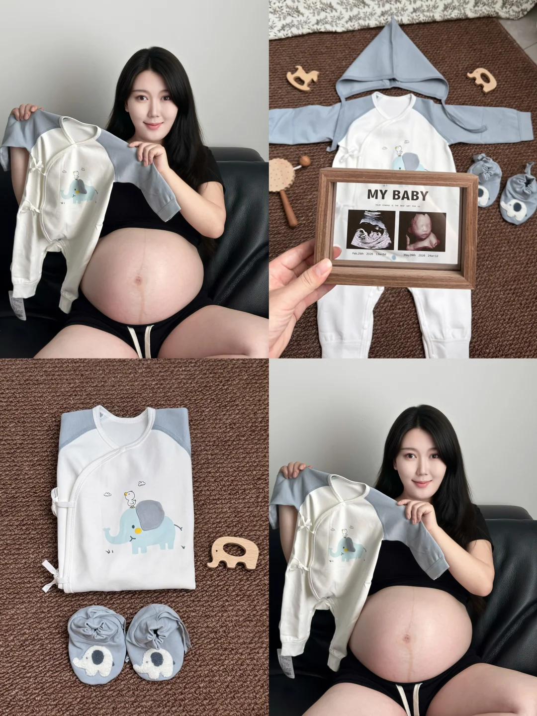 孕37w｜马宝宝🐎的新衣服分享篇🧺