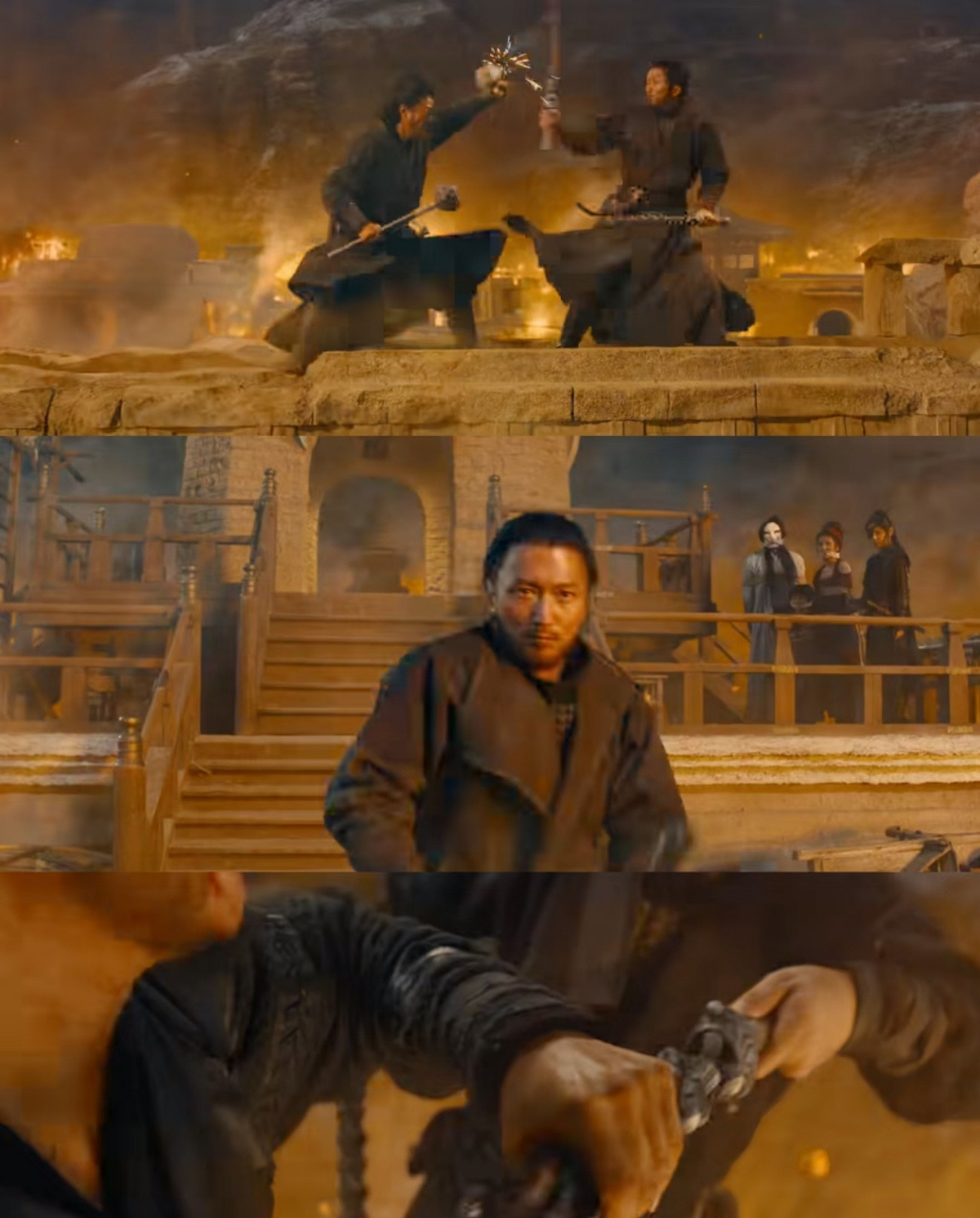 100万片酬到5亿男主谢苗在《目中无人》里拿100万片酬，当动作指导，拍1200