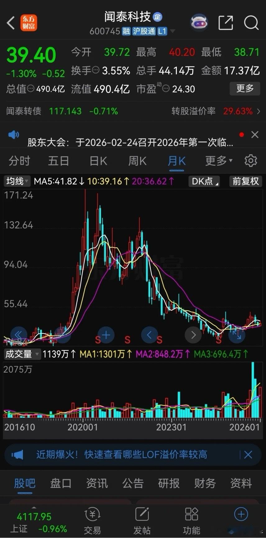 闻泰科技业绩大变脸！公司三季度显示还盈利超过15亿元，年报归母净利润直接净亏损9