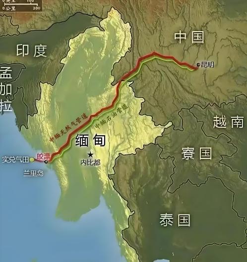 缅甸战争打了这么多年，但是我们的中缅油气管道，一直比较安全，就是说缅甸政府军和反