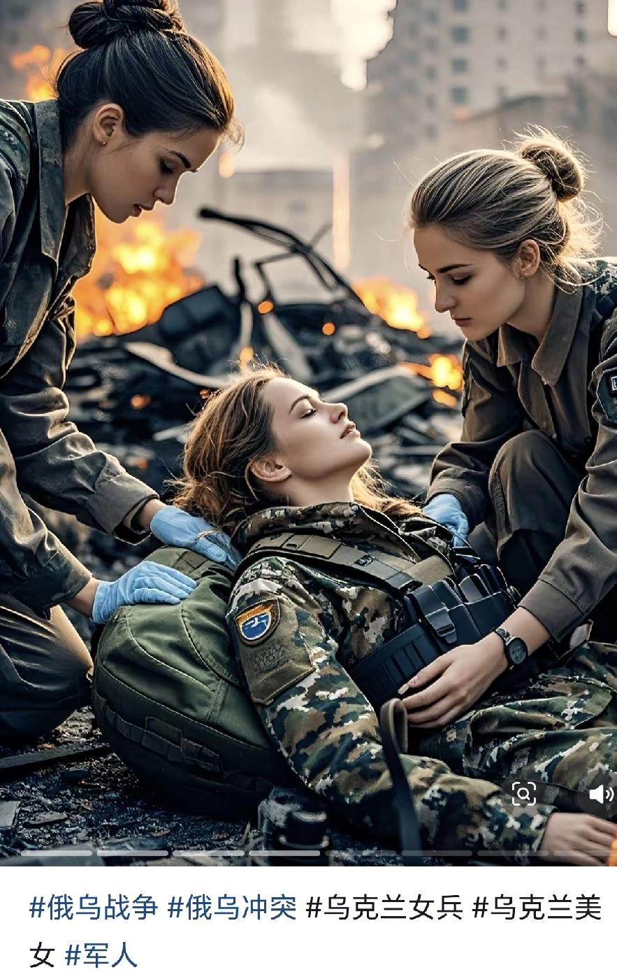 战火中的乌克兰女兵：坚韧与勇气的别样绽放在乌克兰那片饱受战火洗礼的土地上，有