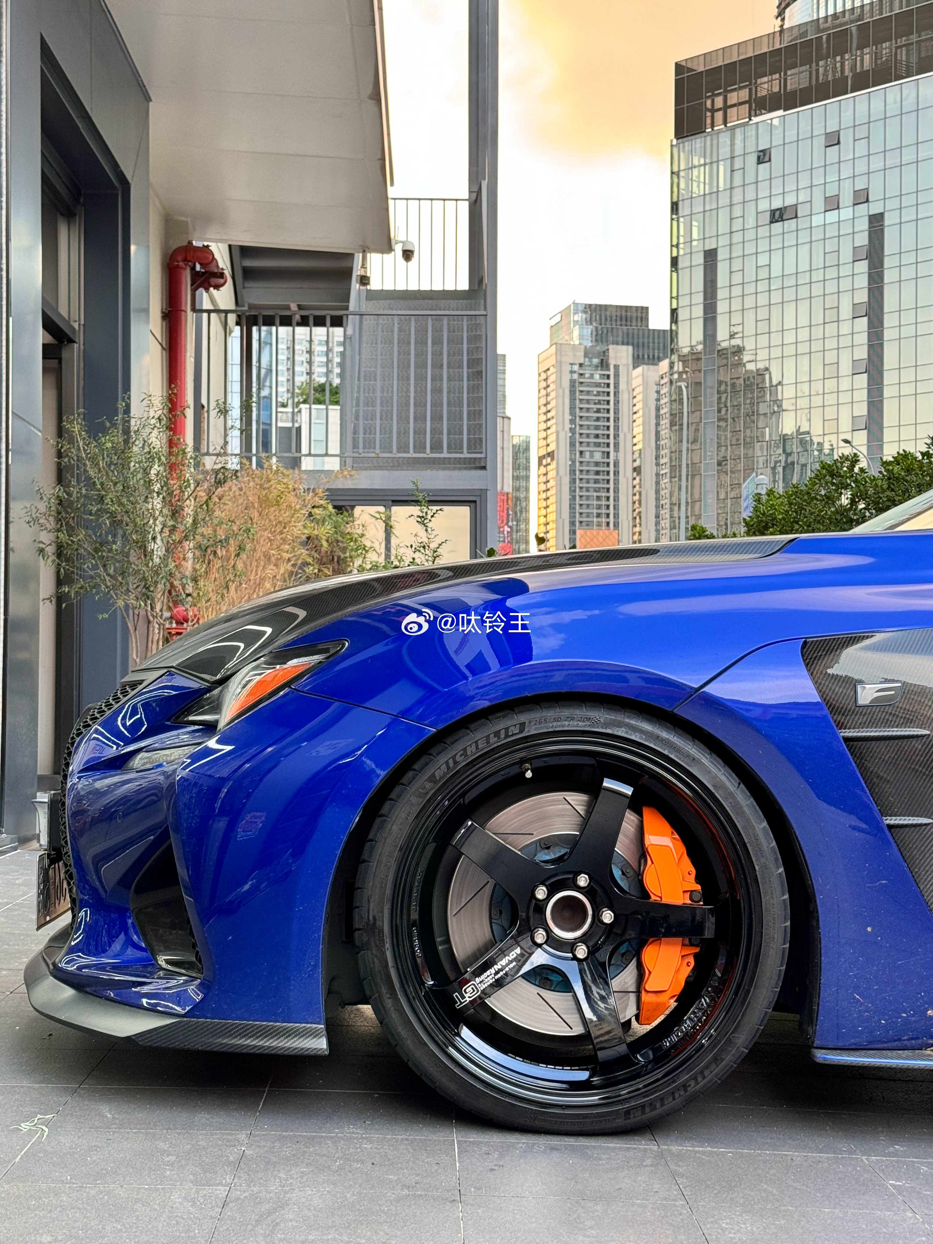 雷克萨斯RCF完工案例[作揖]ADVANGTP版20寸上车~V8自
