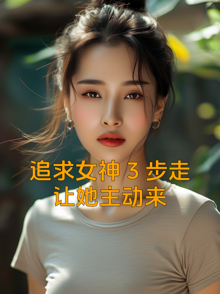 追求女神3步走，让她主动来