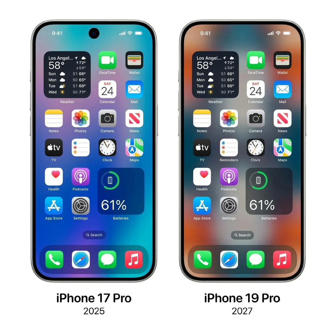 iPhone19或迎真全面屏笑死，iPhone17都还没上市呢iPhone19