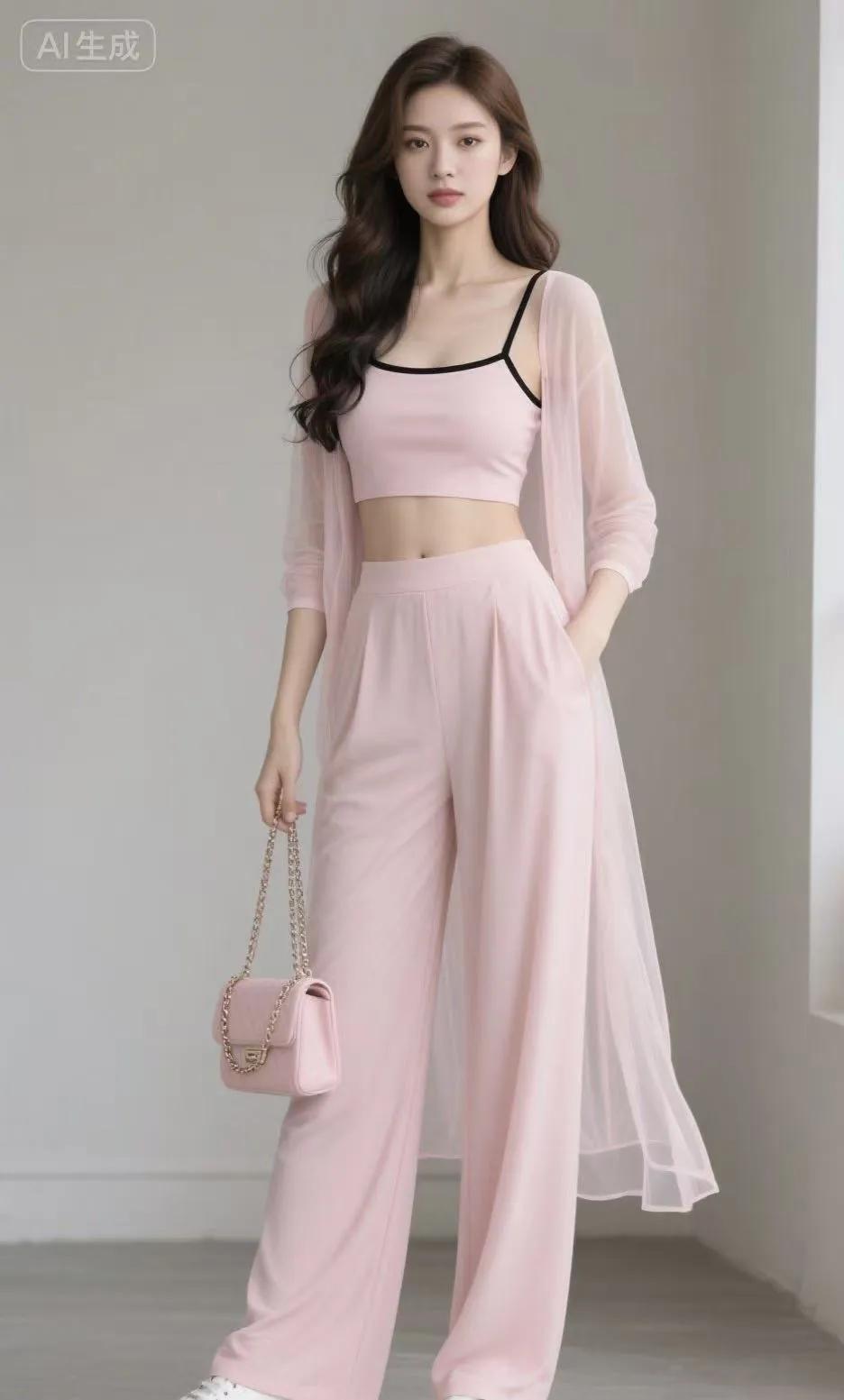 什么样的穿搭可以成为气质女神?气质穿搭美女粉色佳人