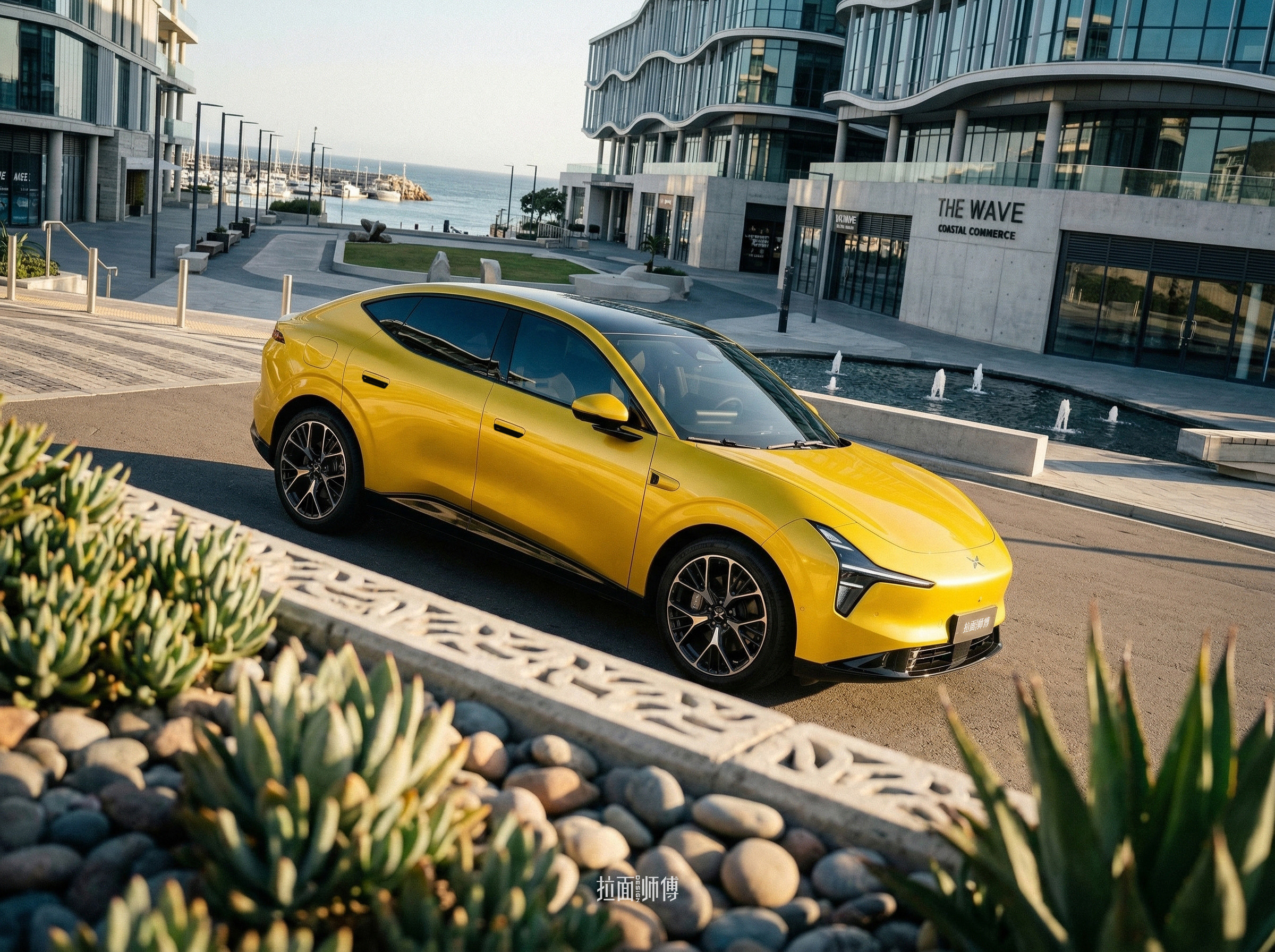 小鹏MONASUVD03非官方图最终OTA，早晨的街拍让这辆车基本曝光，只留