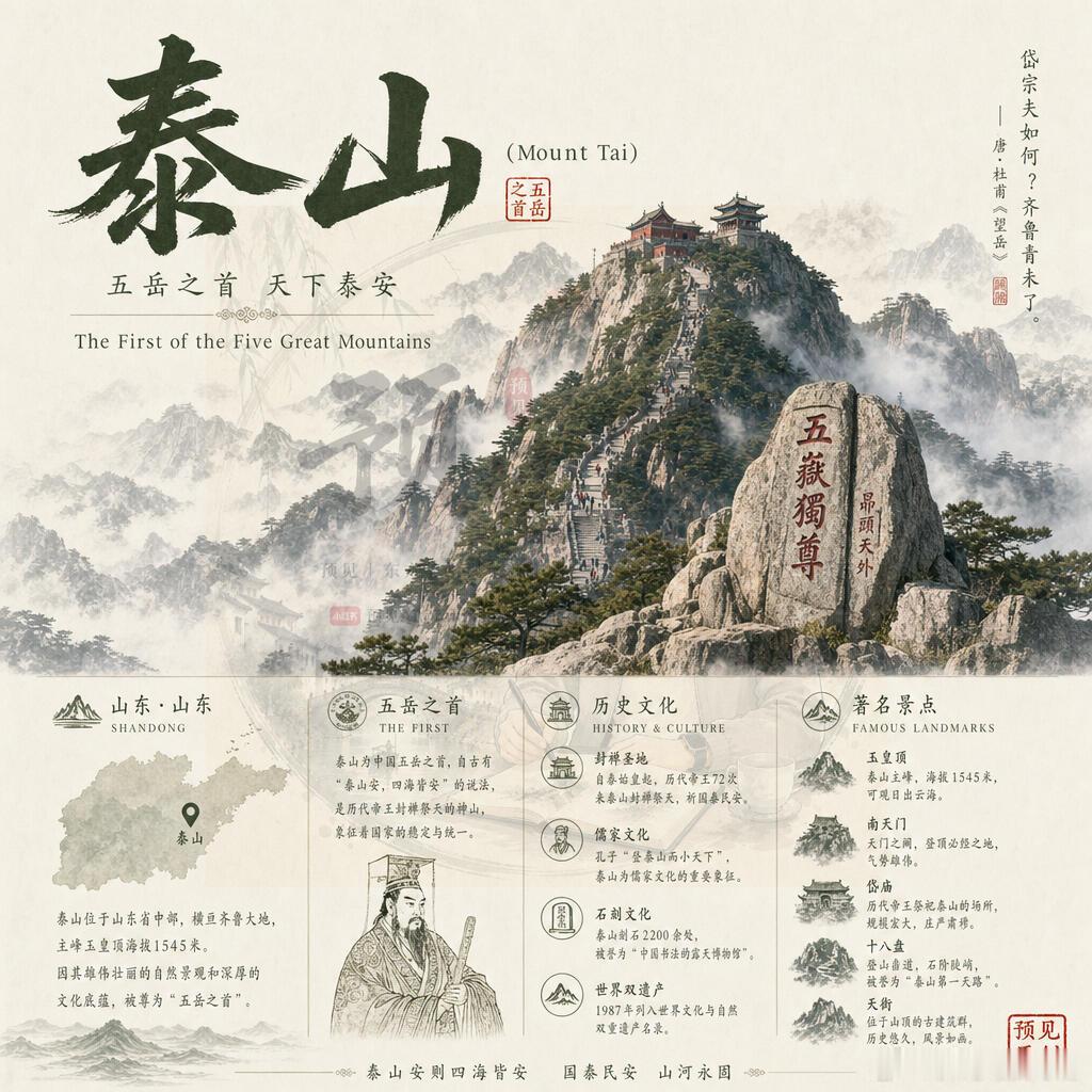中国十大名山，每一座都是华夏天花板！山河辽阔，人间值得！整理了中国十大名山，各有