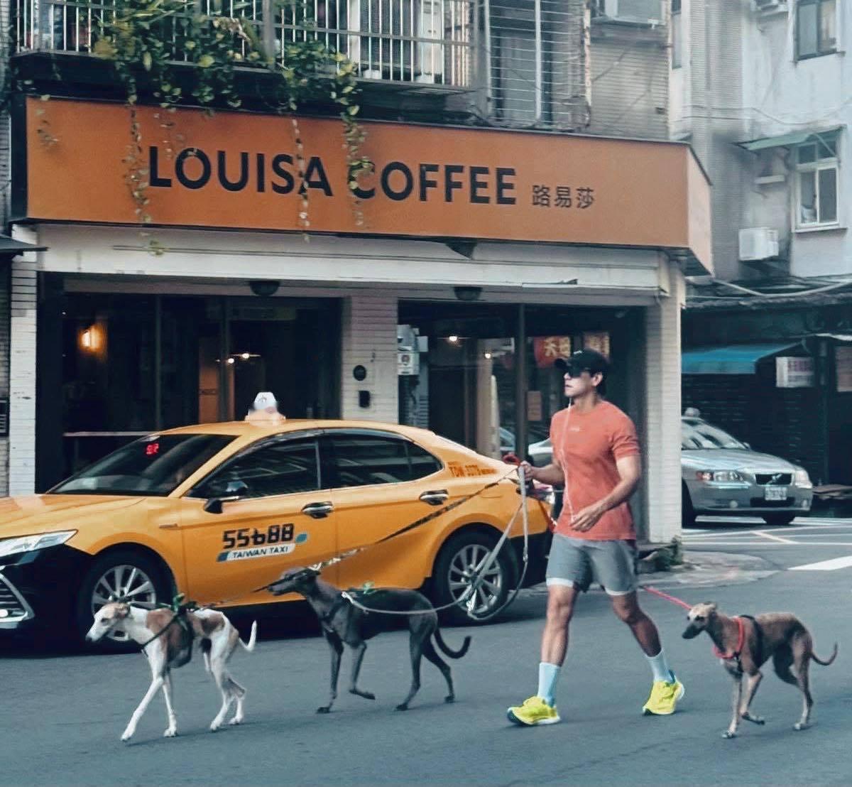彭于晏家，连狗体脂都这么低🐕​​​