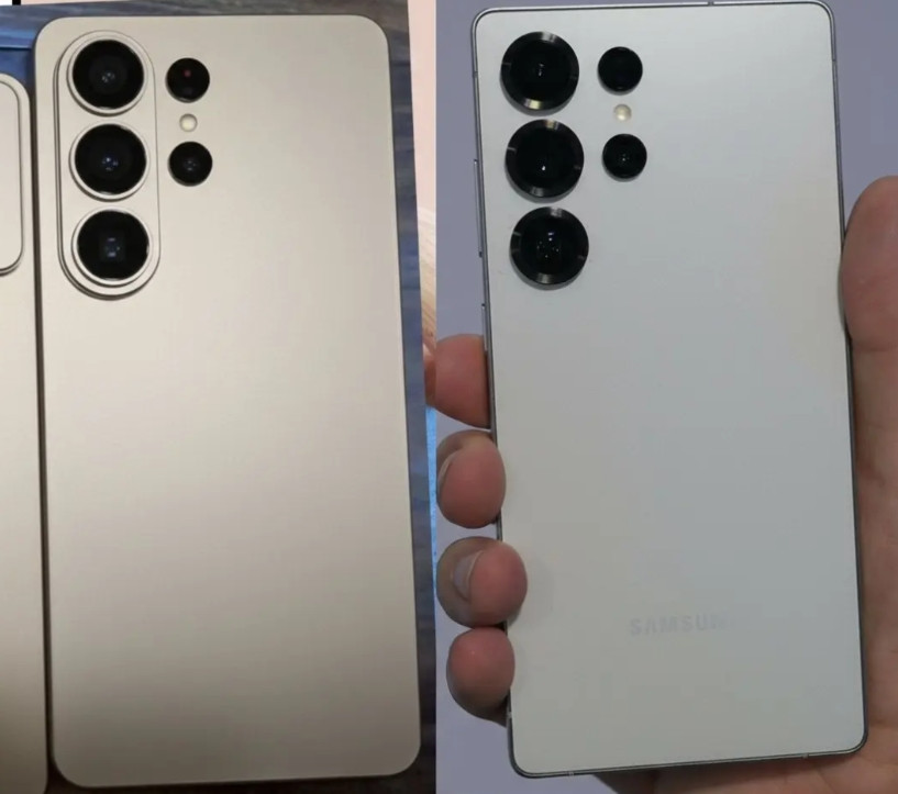 左边：三星GalaxyS26Ultra右边：三星GslaxyS25Ul