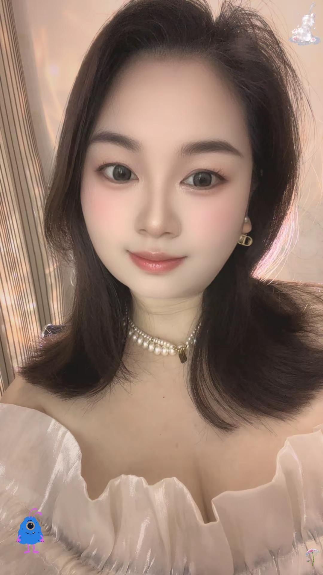 打扮一下，谁还不是一个美女