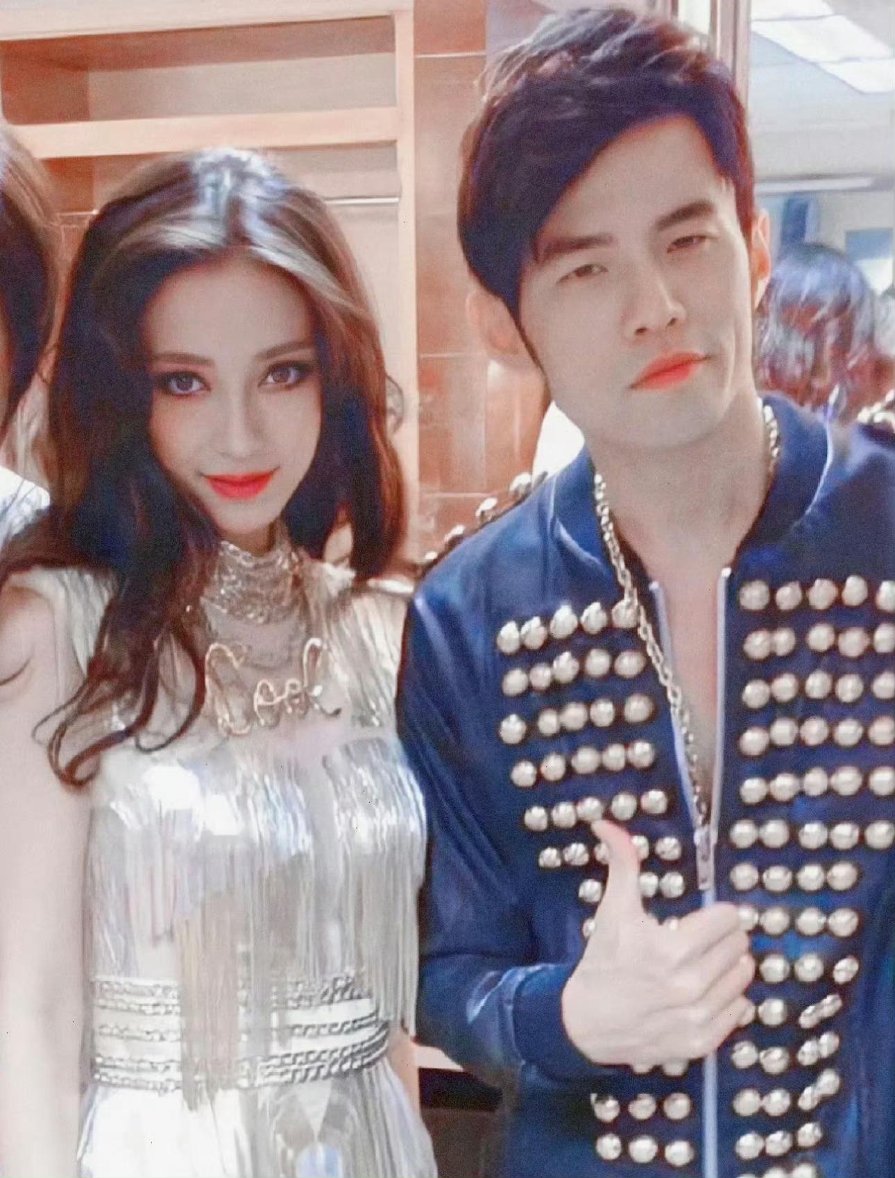 当年的Angelababy和周杰伦[比心]​​​