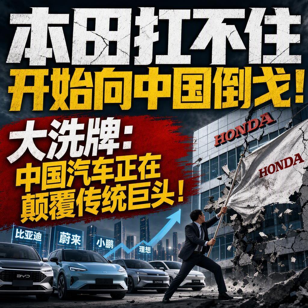 很多人以为本田这样的百年巨头，永远是行业规则的制定者。但2026年9月的一份内