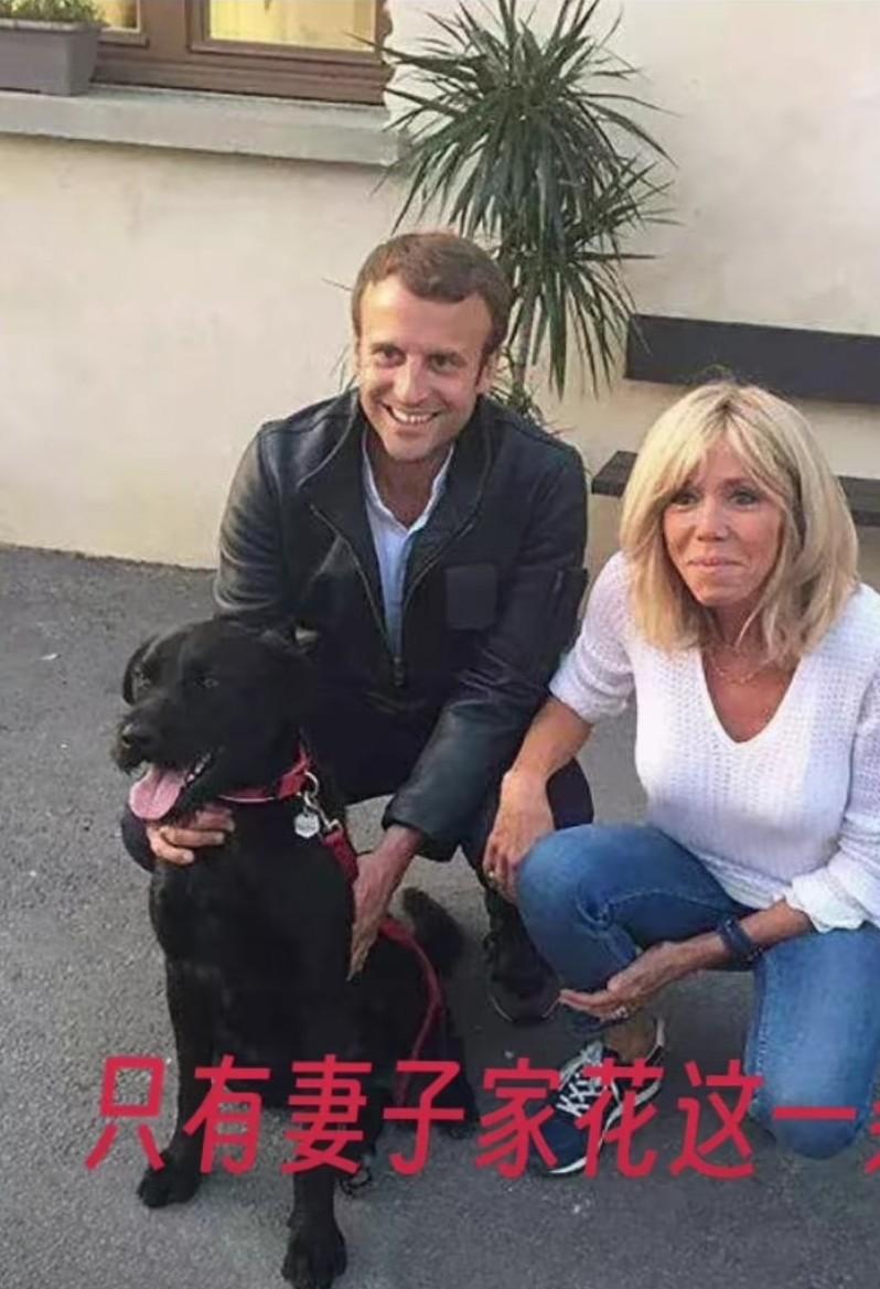 有点喜欢上马克龙夫妇了，这次他们访华受到超热情的欢迎。12月5日晚他们从成都回程