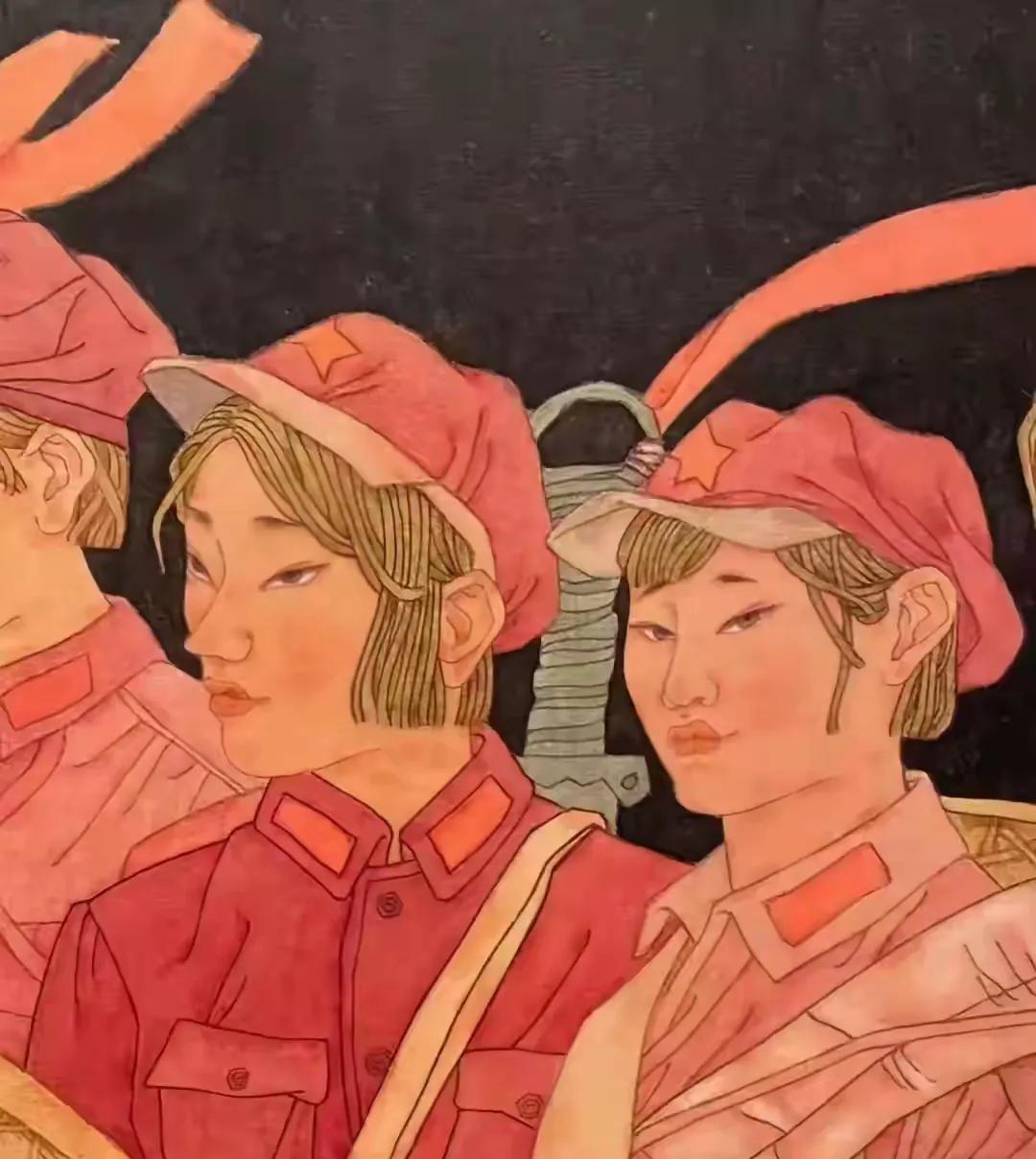 这算不算侮辱先烈？看看山师大教授，清华美院博士刘翔棚把红军画成了什么样，一个个都