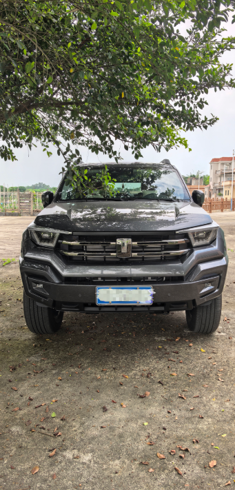 提车一周多的柴油版坦克400柴油版，提车也有一周多了但因为牌还没上基本一直放着