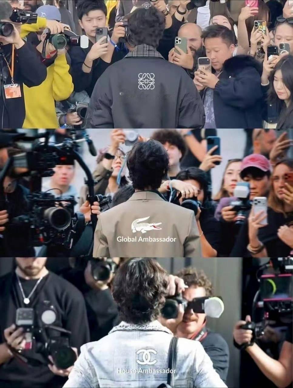 #王一博的保镖内场入座#不要和王一博比待遇因为你的待遇甚至不如他的保镖好巨星三奢并行看秀就这样大火​