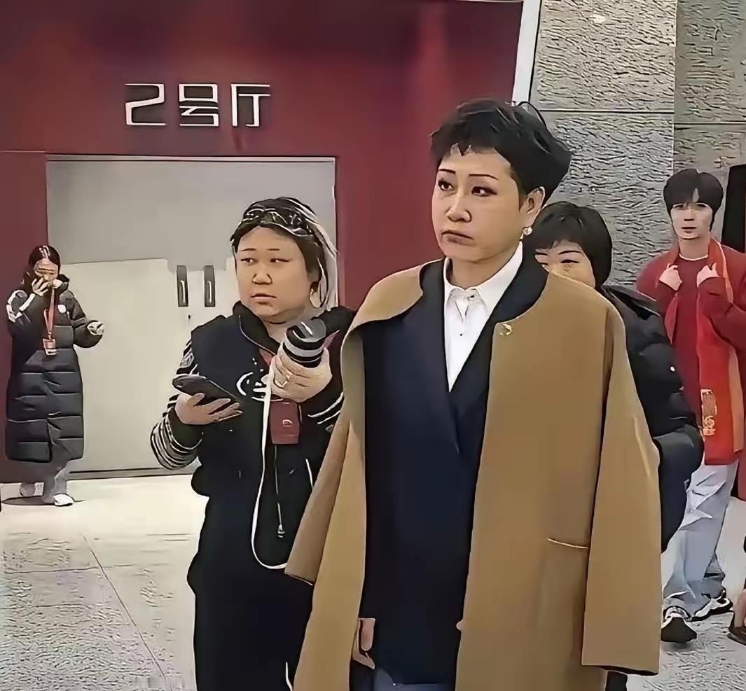 张凯丽这几年每次露面，讨论最多的不是作品而是那张脸。今年金鹰节红毯上，她穿深灰套