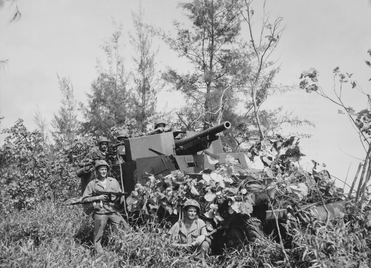 工业国就是壕啊，随便攒一款装备就能拉出来用——1944年，巴布亚新几内亚，俾斯麦