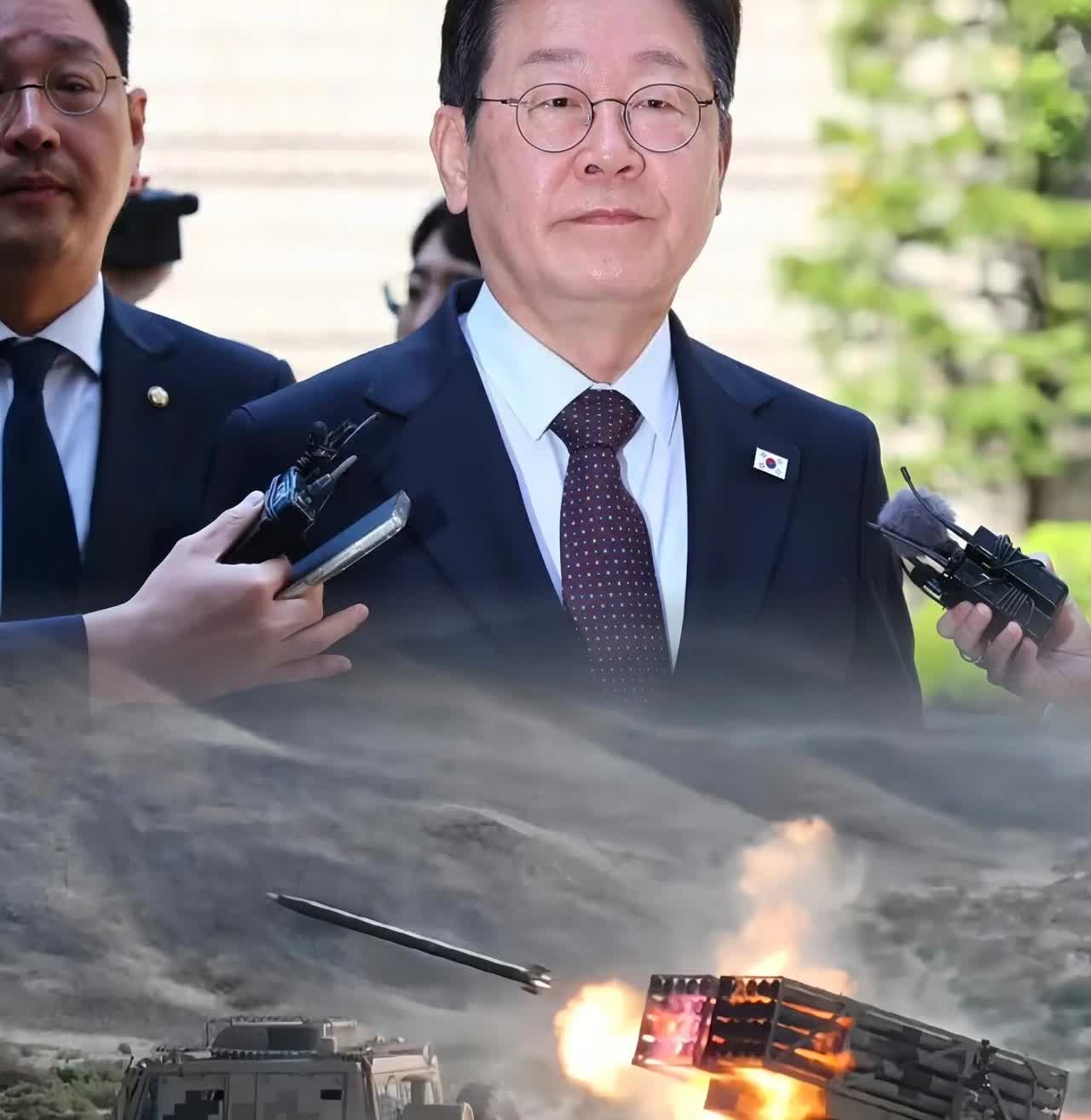 敏感时刻，涉及到中国，李在明始终还是发声了。当地时间8月12号，韩国总统