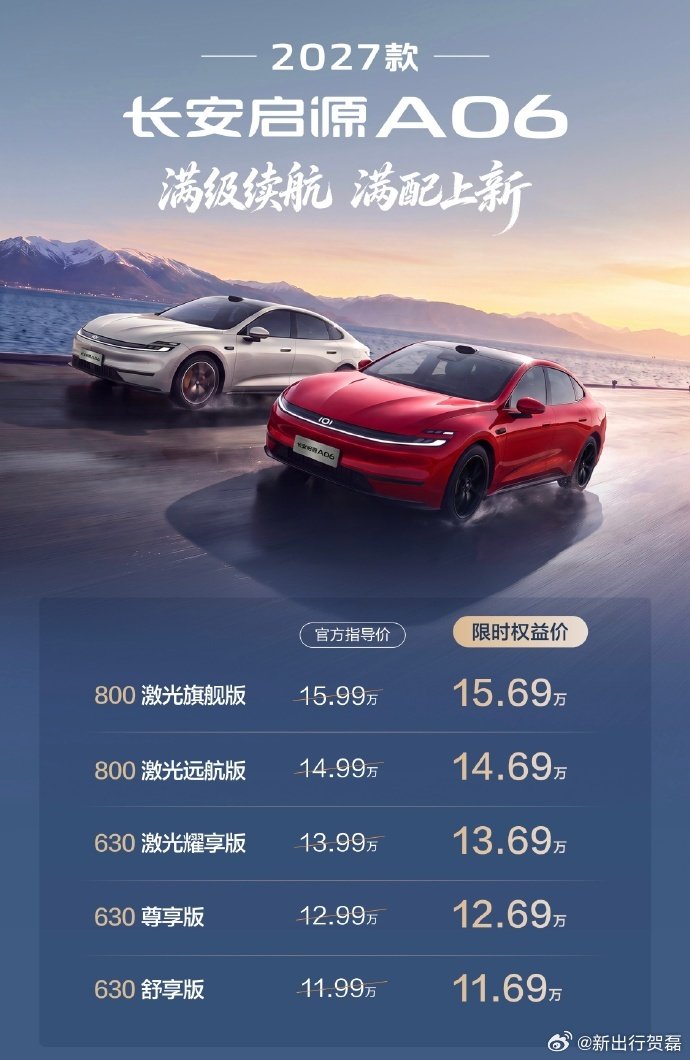 启源真的现在每一款都比较强，15万以内，全系宁德，800V，有800公里续航的车，还带激光雷达智驾，